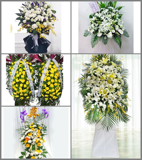 福建宁德福鼎市点头镇三沙溪村白事花篮预定